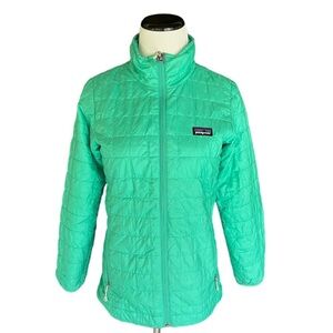 Patagonia puffer zip up jacket sz XS